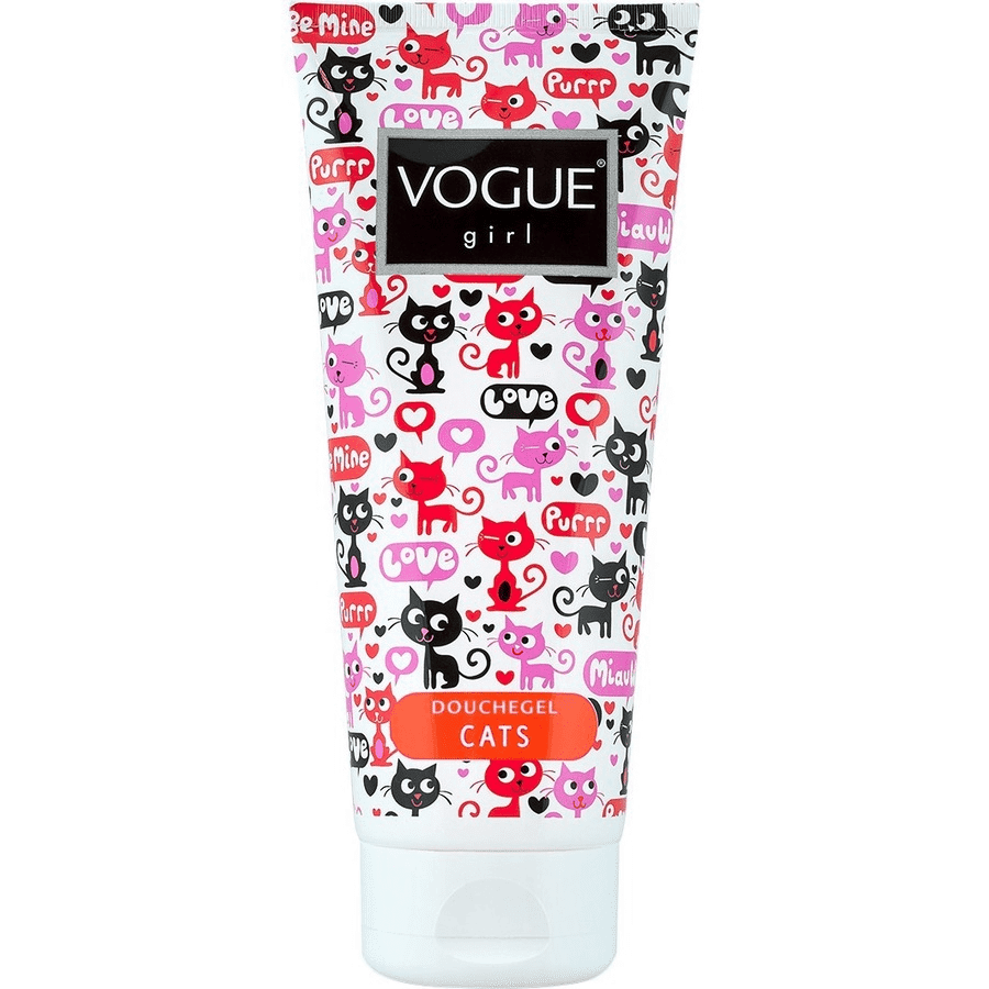 Merkloos Vogue Girl Parfum Douche Cats 200 ml