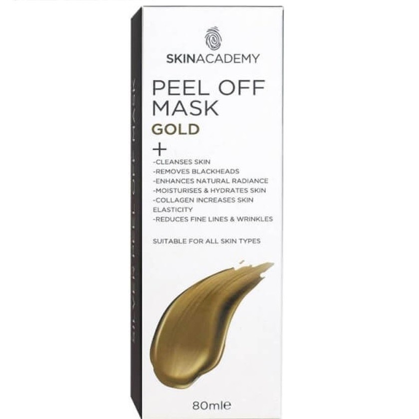 Skin Academy Gezichtsmasker 80 ml Peel Off Gold