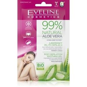 evelinecosmetics Eveline Cosmetics Gesichts & Körpergel 99% Aloe Vera Post Depilation Soothing Gel