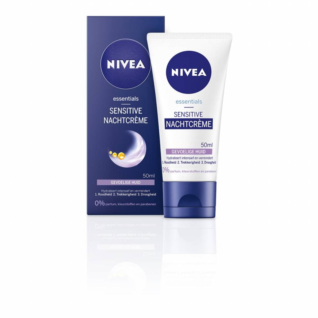 Nivea Essentials Sensitive Nachtcrème - 50 ml
