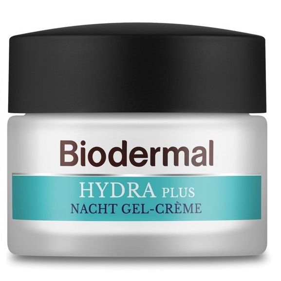 Biodermal Hydra Plus nachtcrème gel - Vochtinbrengende crème - 50ml