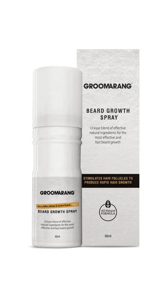 Groomarang Baardgroei Spray - 60 ml
