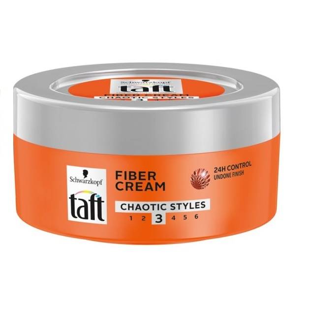 Taft Schwarzkopf  Jar Chaotic Fiber Cream - 150 ml