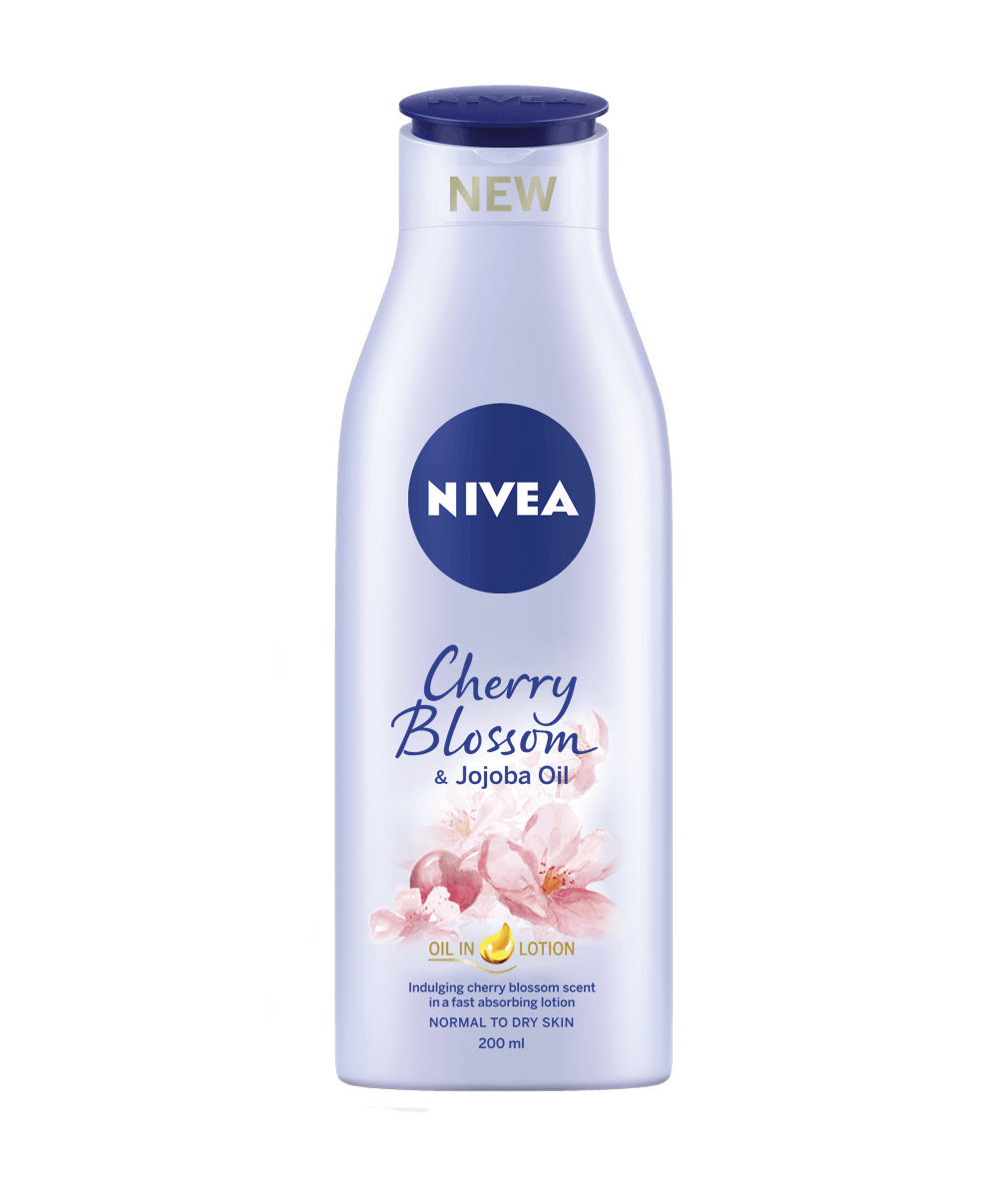 Nivea Body Essentials Body Oil In Lotion Cherry Blossom & Jojoba Oil 200 ml