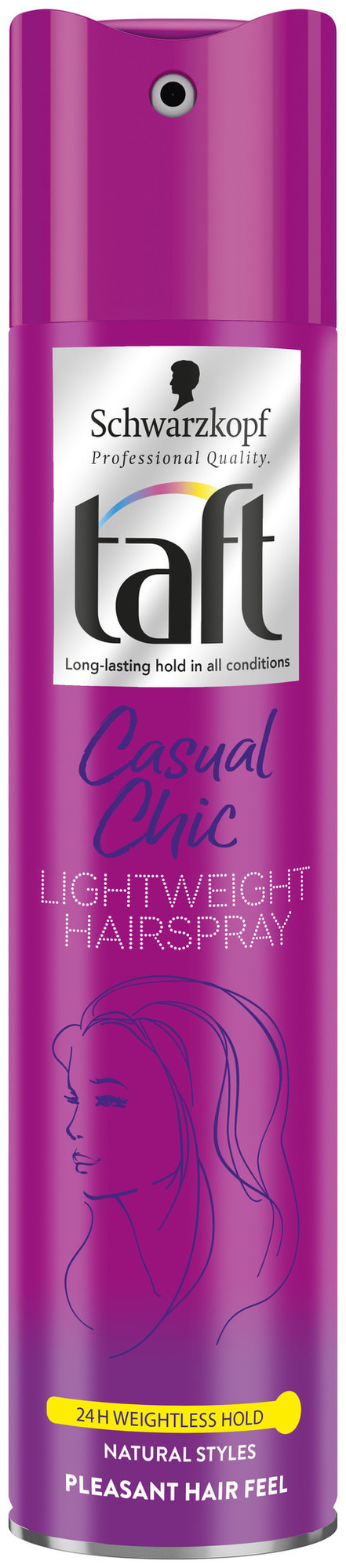 Taft Hairspray 250 ml Casual Chic