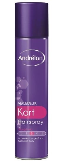 Andrelon Andrélon Hairspray 250 ml Verleidelijk Kort