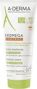 A-Derma Exomega Control Anti-Itching Emollient Cream Eco-Slim Tube 200ml