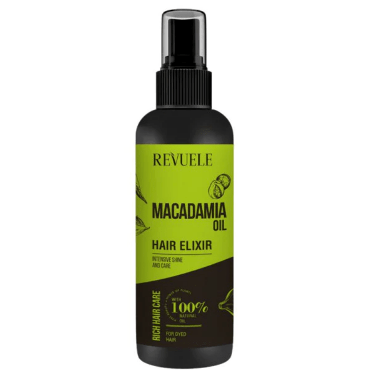 Revuele Hair Elixir Macadamia Oil Bescherming Voor Gekleurd Haar120 ml