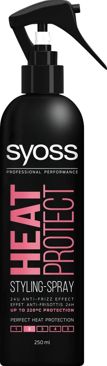Syoss Styling Spray 250ml Heat Protect