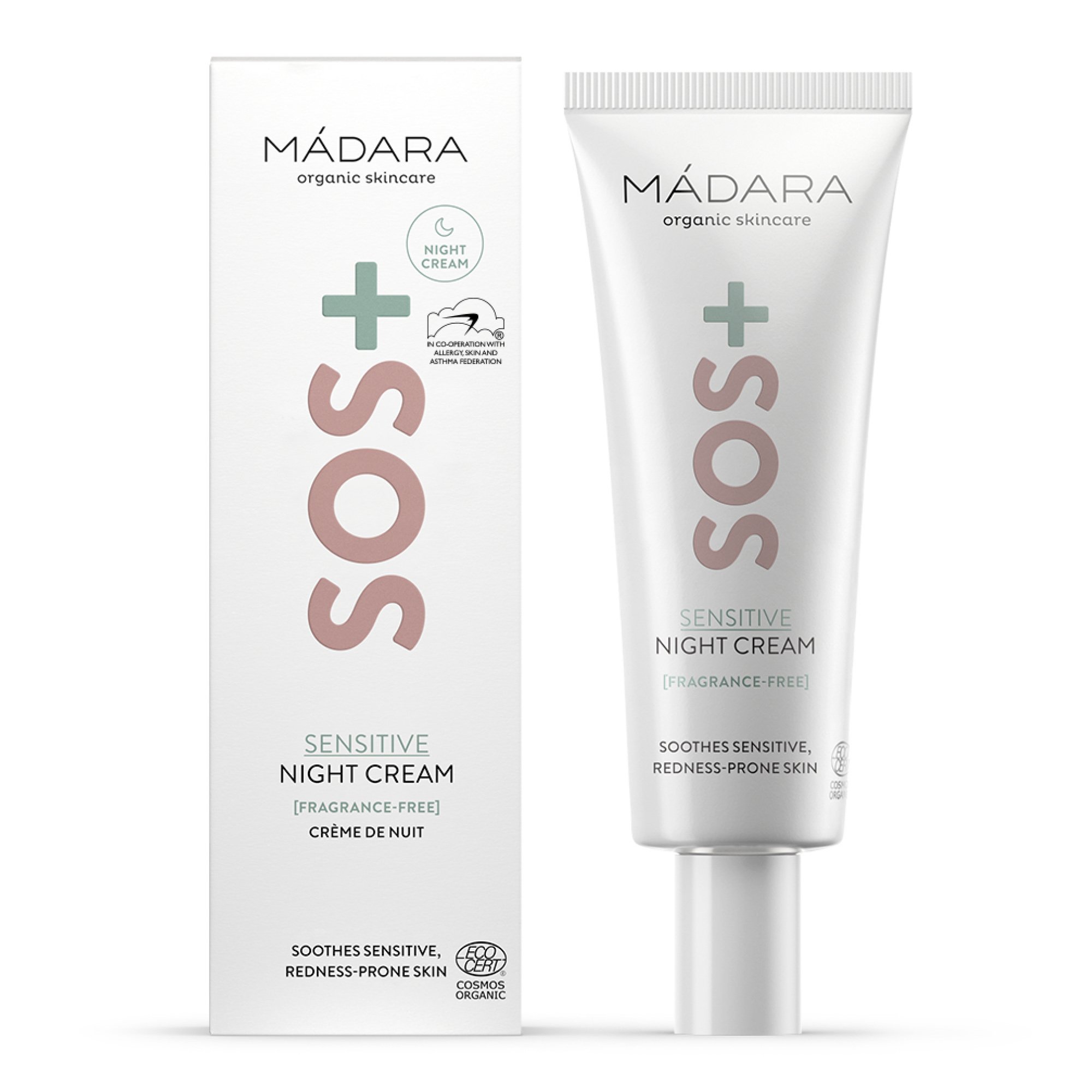 MADARA SOS+ Sensitive Night Cream Nachtcreme