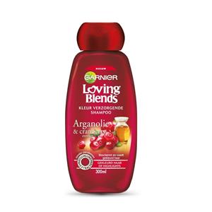 Loving blends Garnier  Shampoo Cranberry & Arganolie - 300 ml
