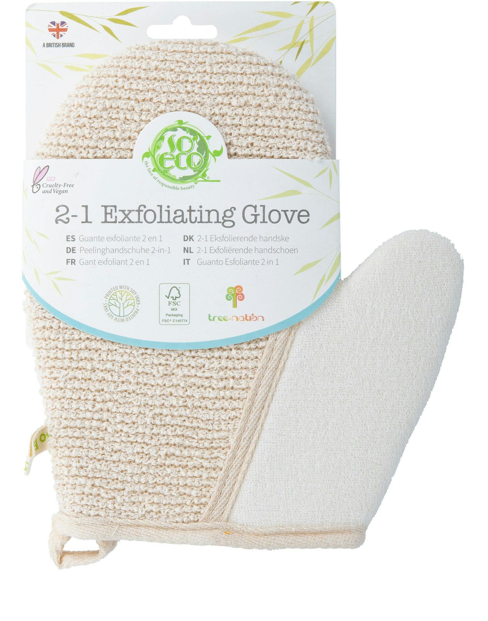 So Eco 2in1 Exfoliating Glove 1 st