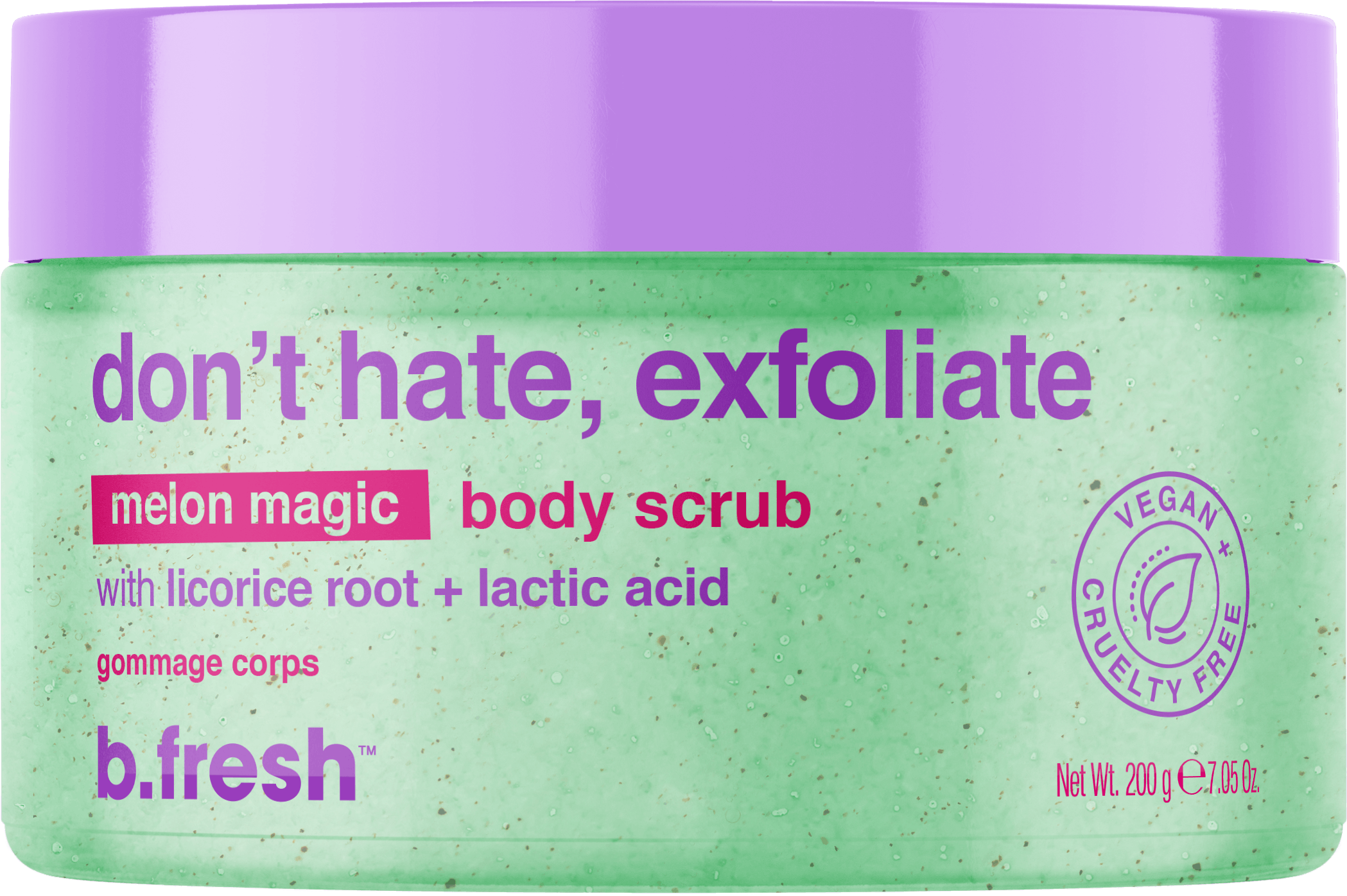B.fresh Don't Hate Exfoliate Body Scrub 200 g