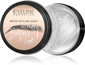 evelinecosmetics Eveline Cosmetics Augenbrauen Styler Brow & Go So Fluffy Styling Soap
