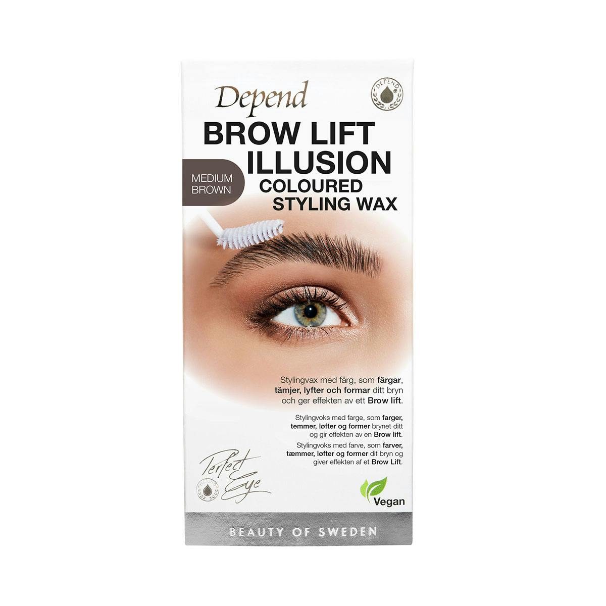 Depend Brow Lift Illusion Wax Medium Brown 5 g