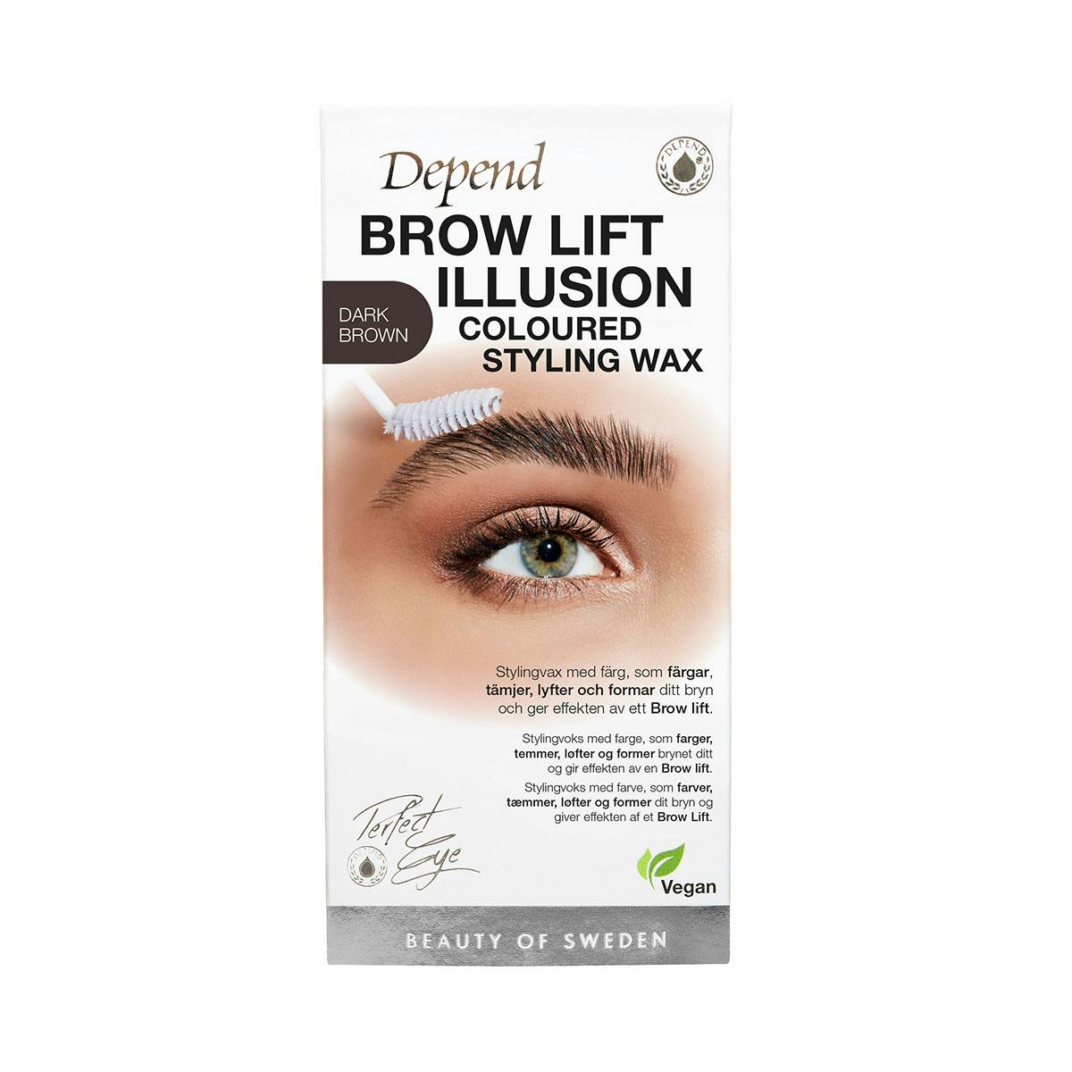 Depend Brow Lift Illusion Wax Dark Brown 5 g