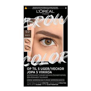 L'Oréal Paris Brow Color Semi Permanent Eyebrow Color 5.0 Brunette 1 st