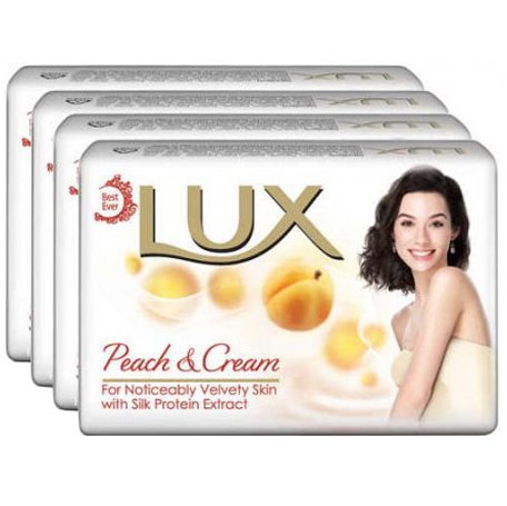 Lux Zeep ** 4x110 gram Peach&Cream