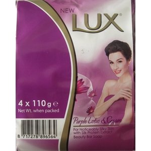 Lux Zeep ** 4x110 gram Purple Lotus & Cr