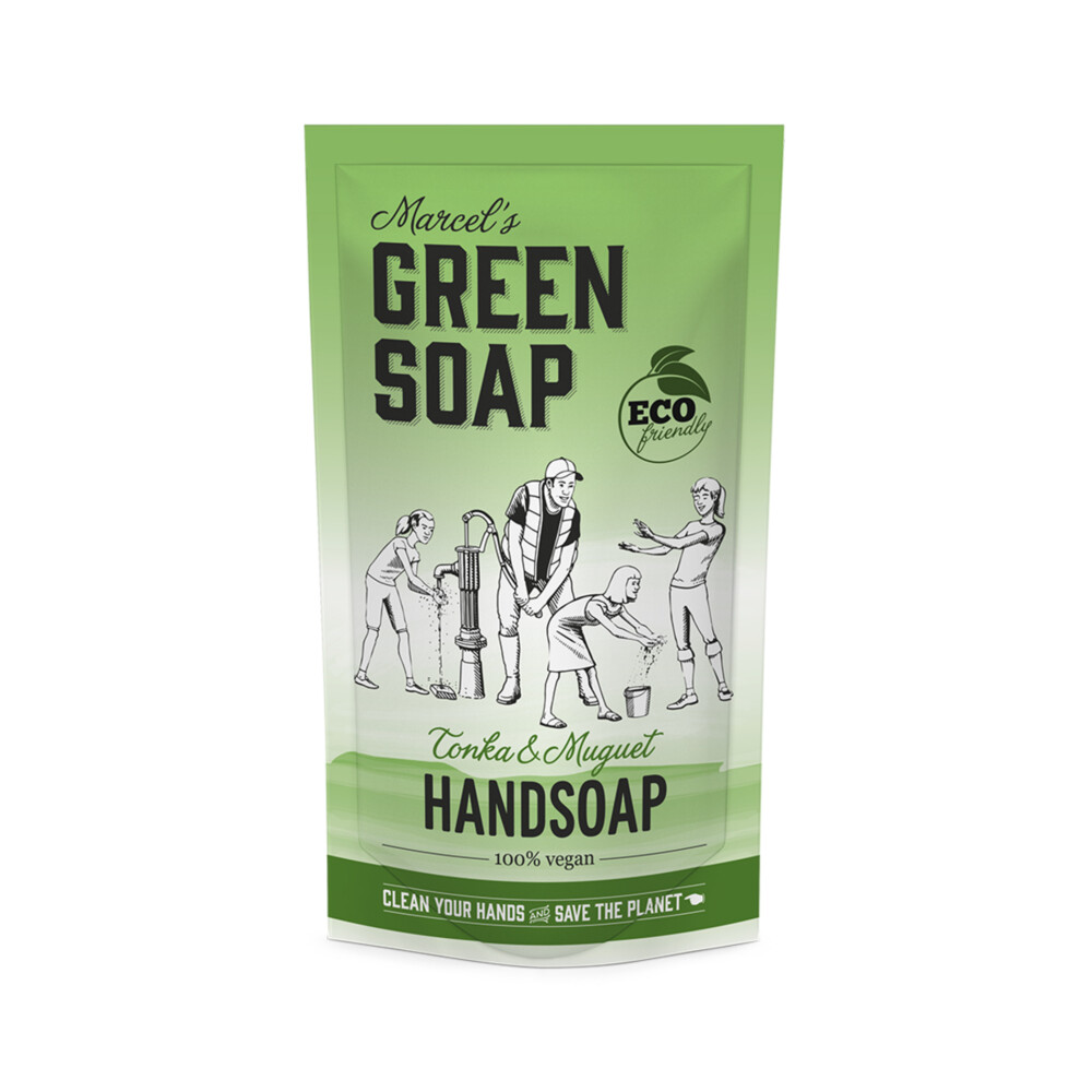 Marcel's Green Soap Handseife Tonka & Maiglöckchen Nachfüllpack 500ml