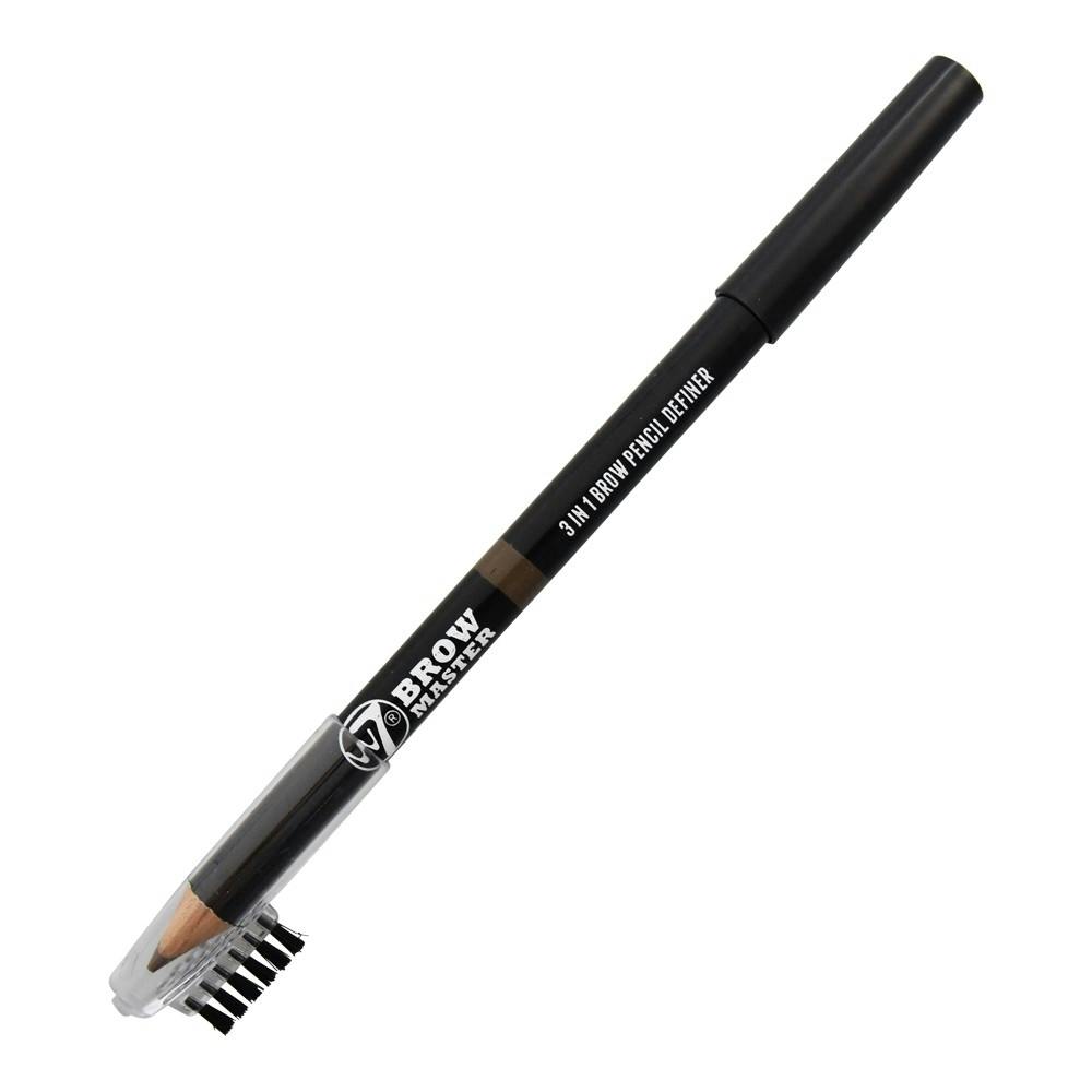 W7 Brow Master 3 In 1 Brow Pencil Definer Brown 1 st