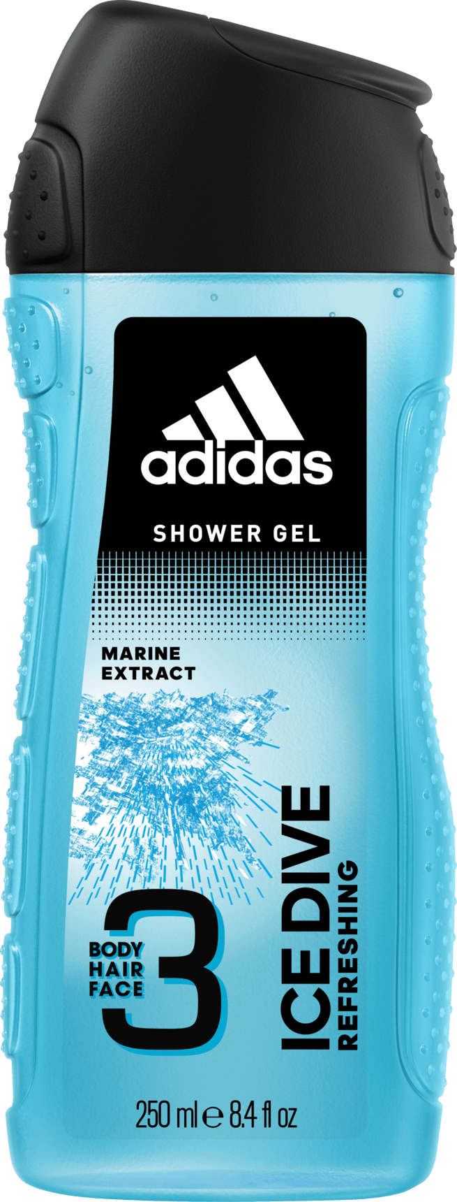 Adidas 3 in 1 Ice Dive Showergel 250 ml