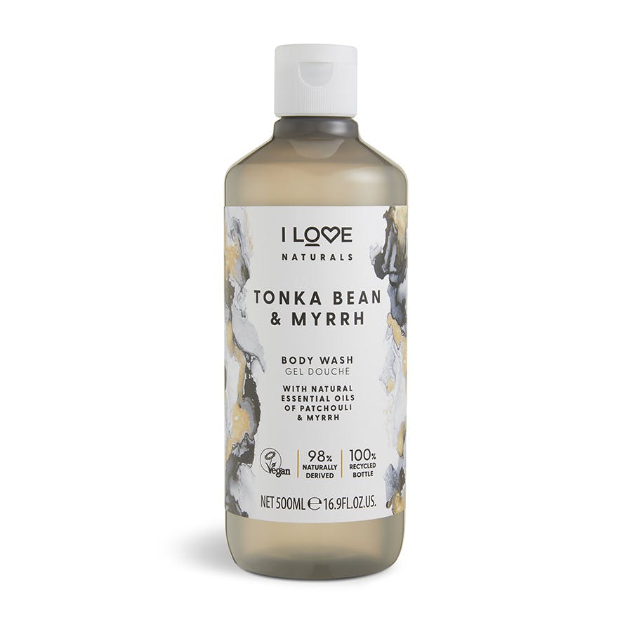 I Love Cosmetics Naturals Tonka Bean & Myrrh Body Wash 500 ml