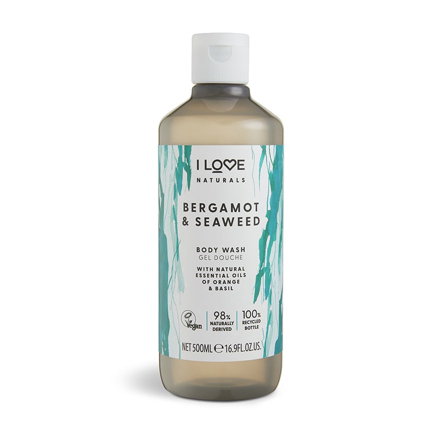 I Love Cosmetics Naturals Bergamot & Seaweed Body Wash 500 ml