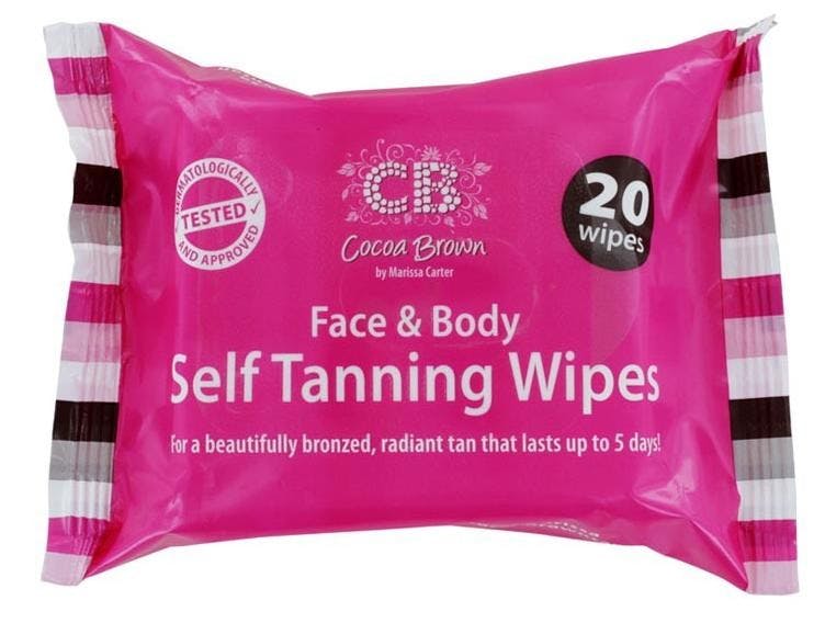 Cocoa Brown Face & Body Self Tanning Wipes 20 st
