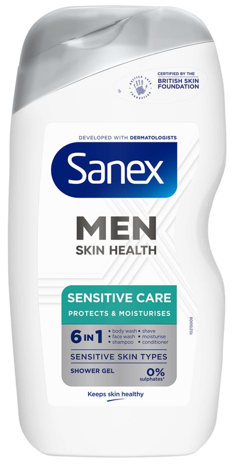 Sanex Men Shower Gel Sensitive 400 ml