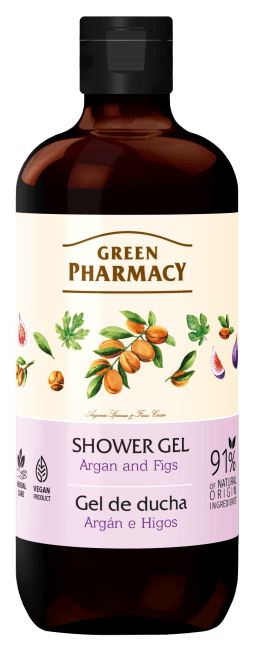 Green Pharmacy Shower Gel Argan And Figs 500 ml