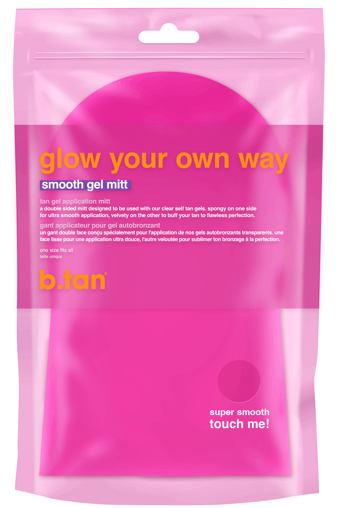 B.Tan Glow Your Own Way Smooth Gel Mitt 1 st