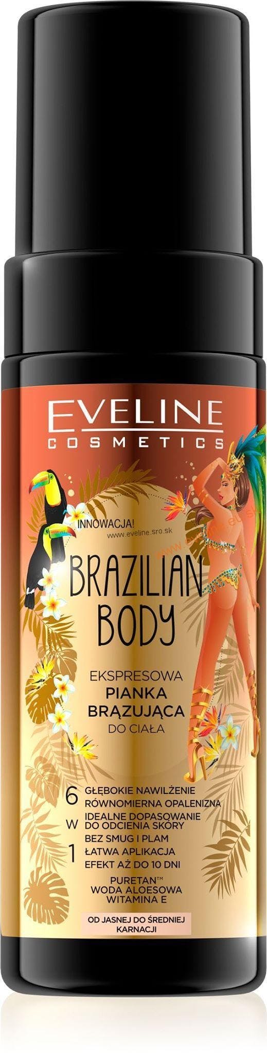 Eveline Brazilian Body Express Body Bronzing Foam 150 ml