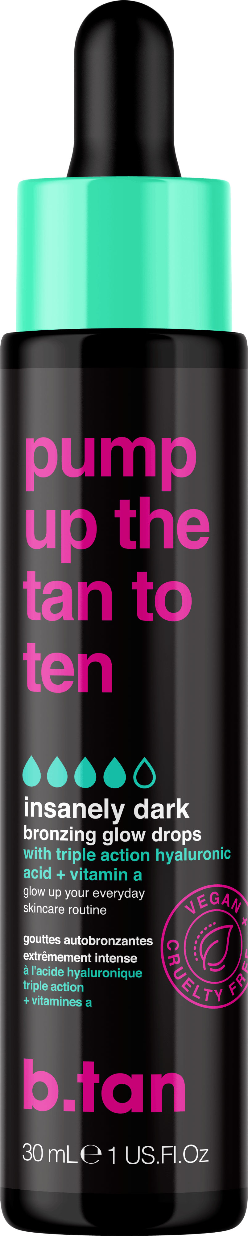 B.Tan Pump Up The Tan To Ten Tanning Drops 30 ml