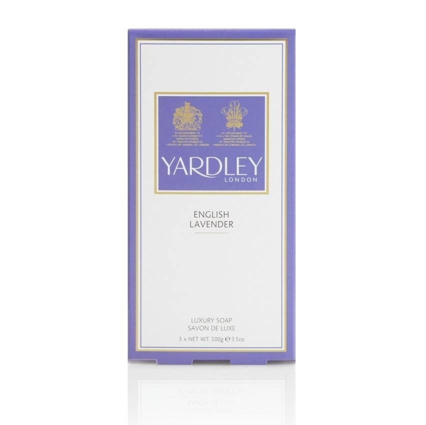 Yardley London Zeep 3 x 100 gram Lavender Luxe