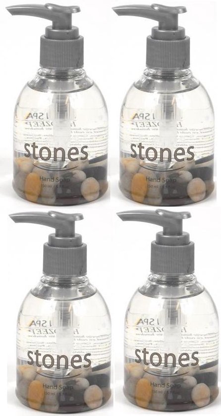 Stones Handzeep White Klein 4 x 150 ml Voordeelverpakking