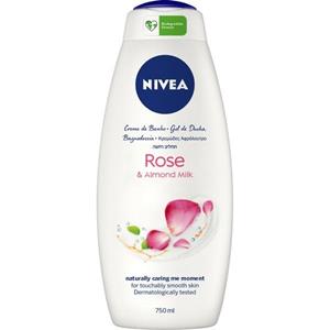 Nivea Rose & Almond Milk Shower Gel 750 ml