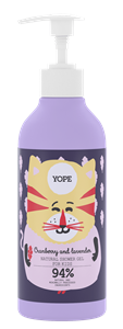 YOPE Shower Gel For Kids Cranberry & Lavender 400 ml