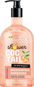 Bielenda Shower Coctail Refreshing Shower Gel Peach + Kombucha 400 ml