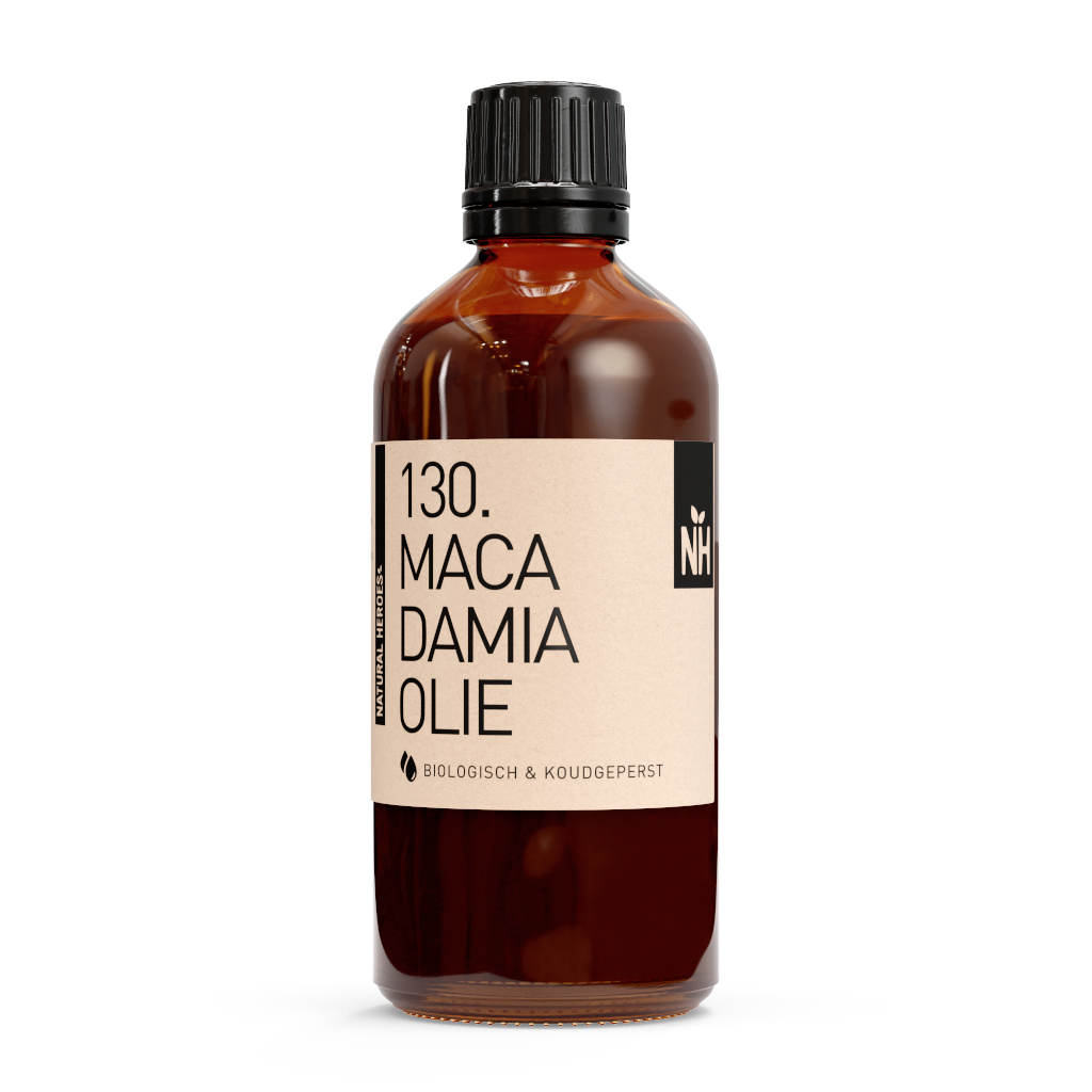 Natural Heroes Macadamia Olie (Biologisch & Koudgeperst) 100 ml