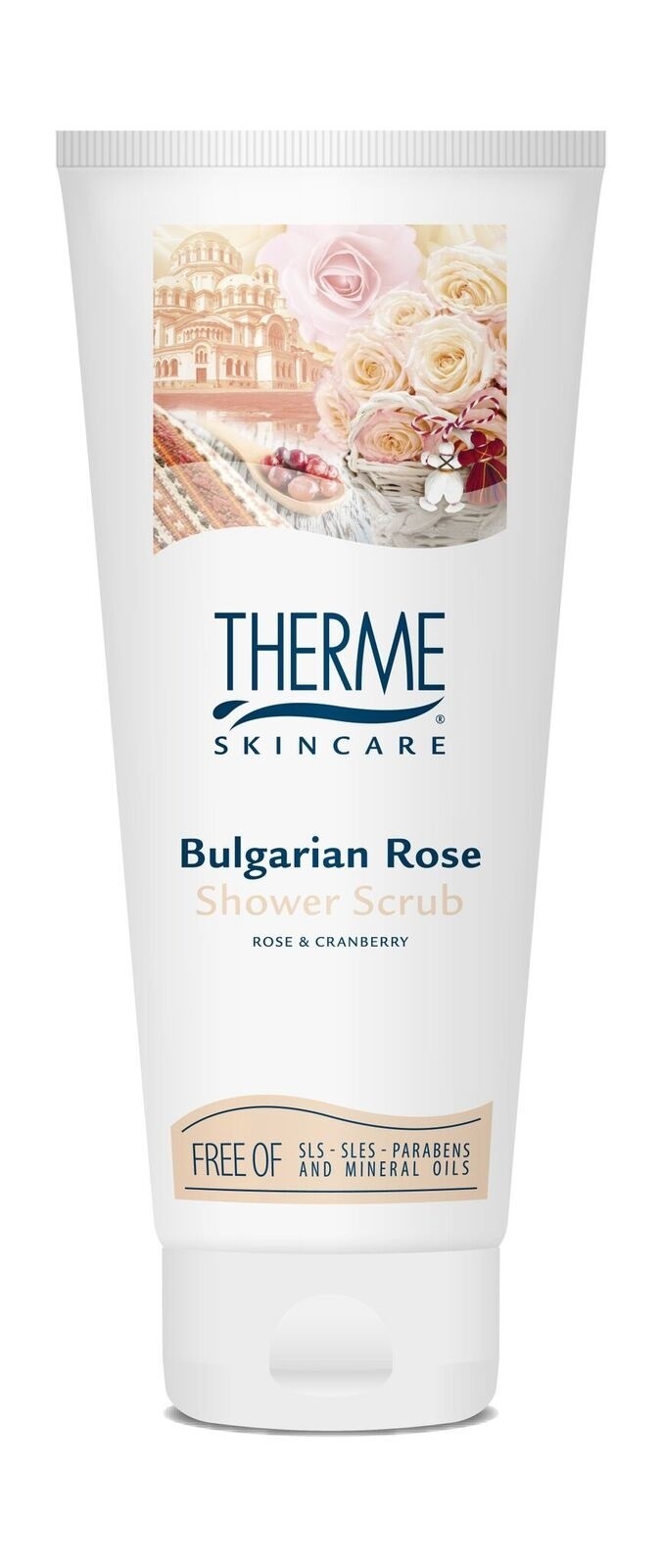 Therme Shower Scrub Bulgarian Rose
