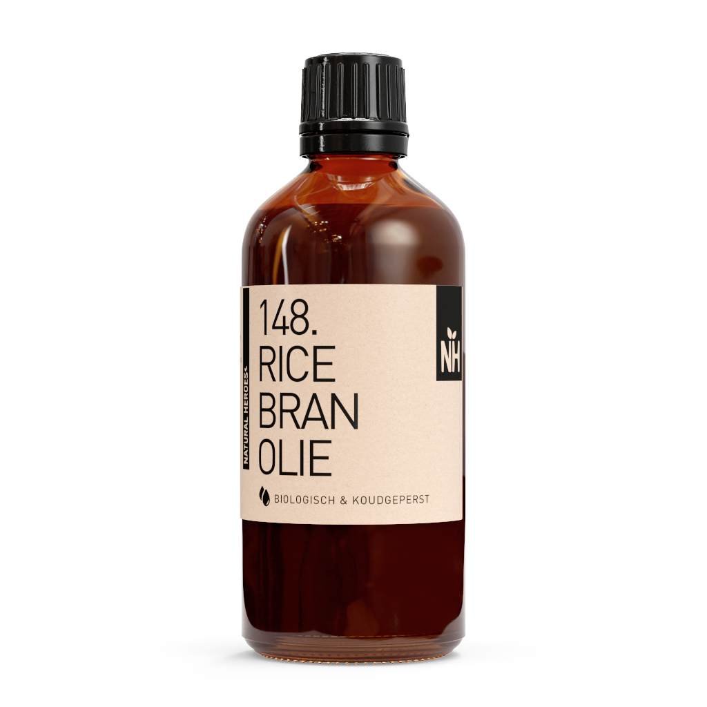 Natural Heroes Rice Bran Olie (Biologisch & Koudgeperst) 100 ml
