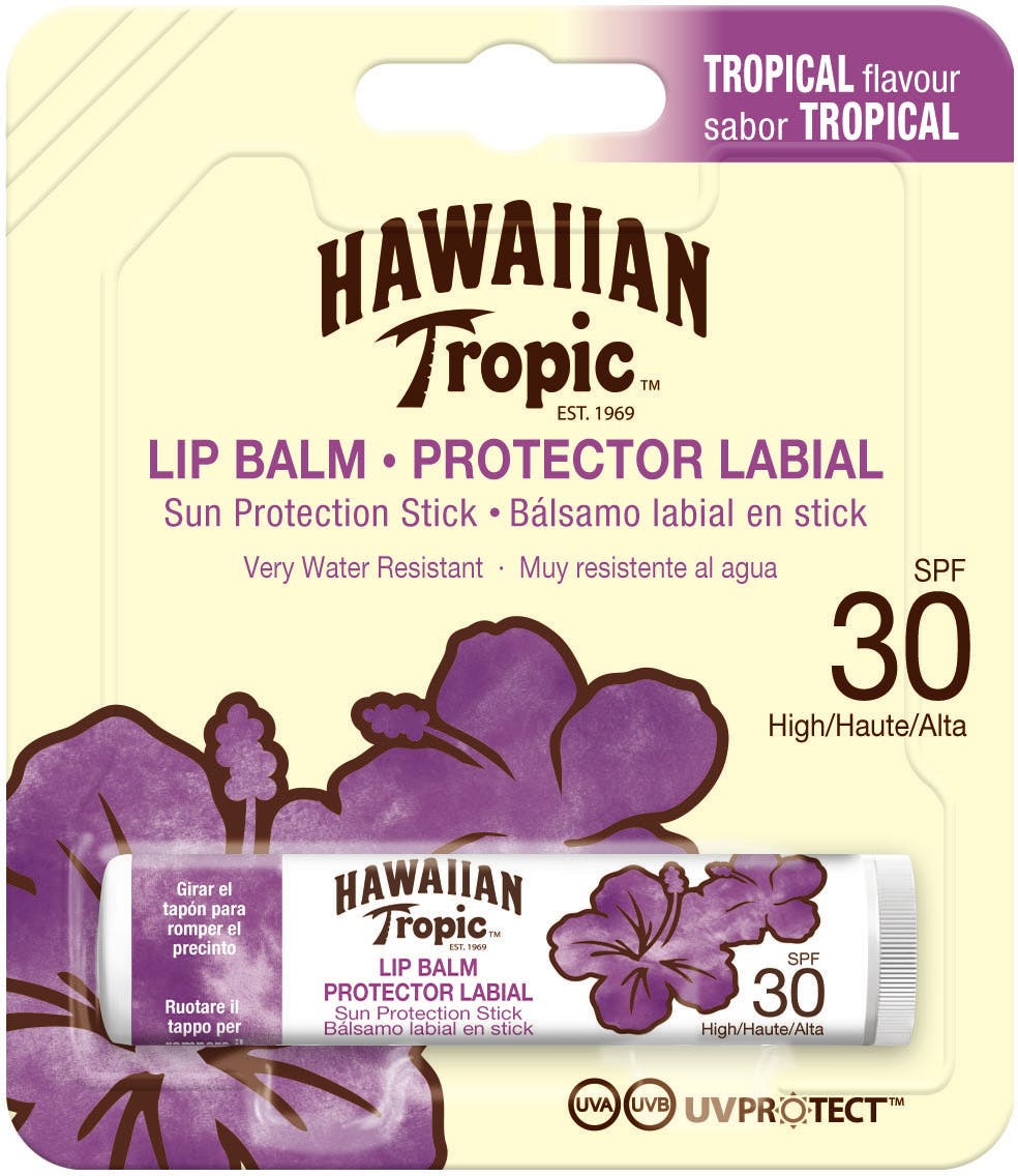 Hawaiian Tropic Lip Balm Sun Protection Stick SPF30 4 g