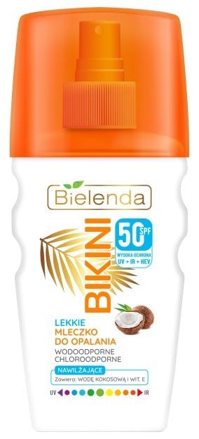 Bielenda Bikini Light Coconut Suntan Milk Spray SPF50 150 ml