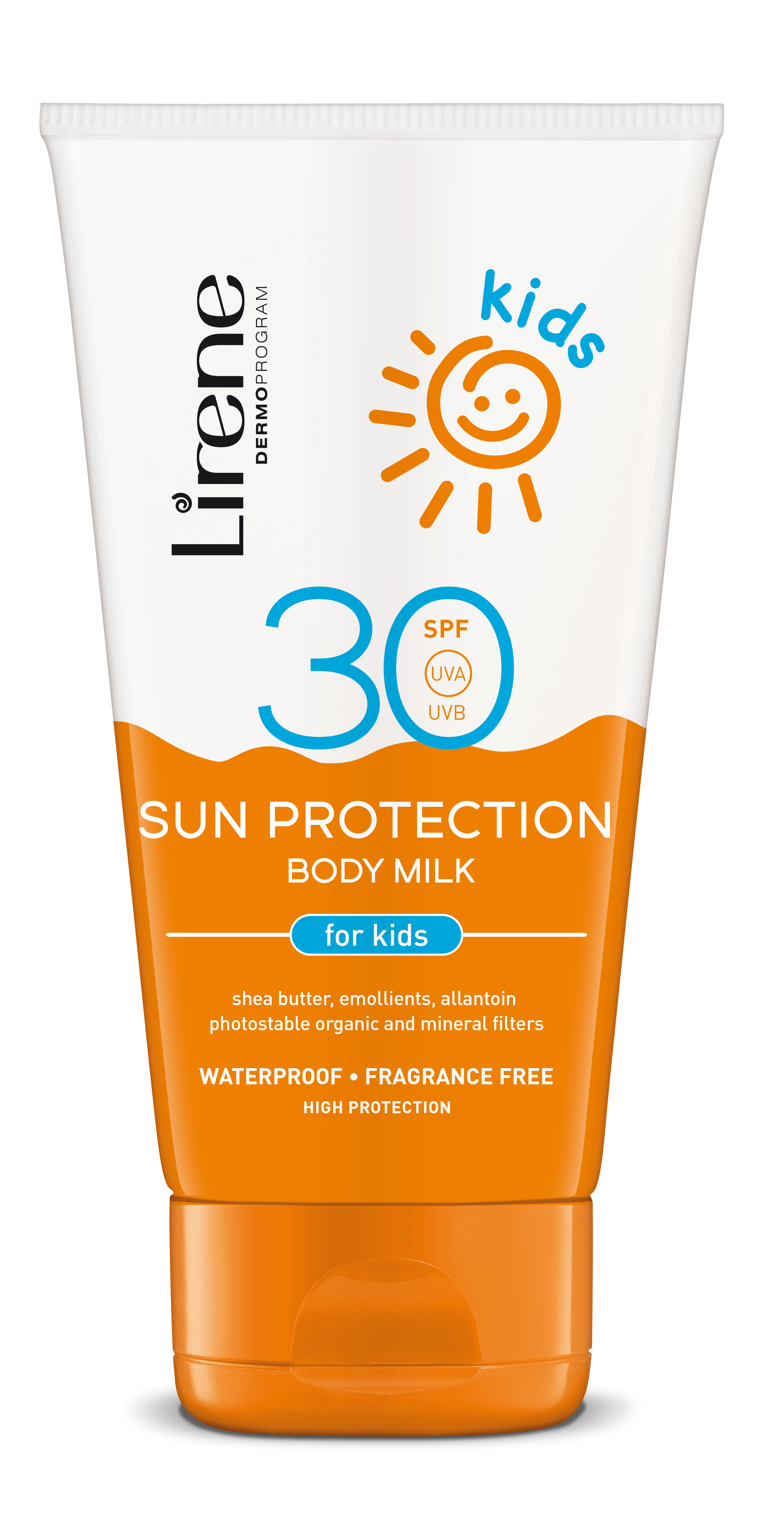 Lirene Sun Protection Milk For Kids SPF 30 150 ml
