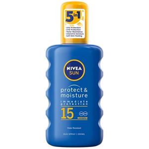 Nivea Sun Protect & Moisture Sun Spray SPF15 200 ml