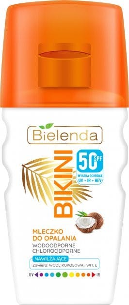 Bielenda Bikini Light Coconut Suntan Milk SPF50 150 ml