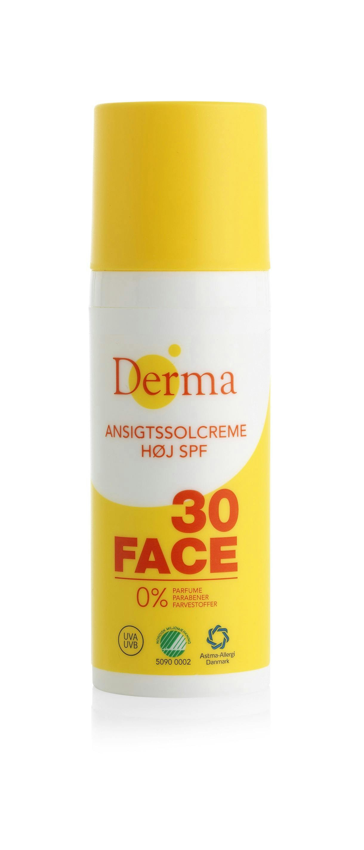 Derma Sunscreen Face SPF 30 50 ml