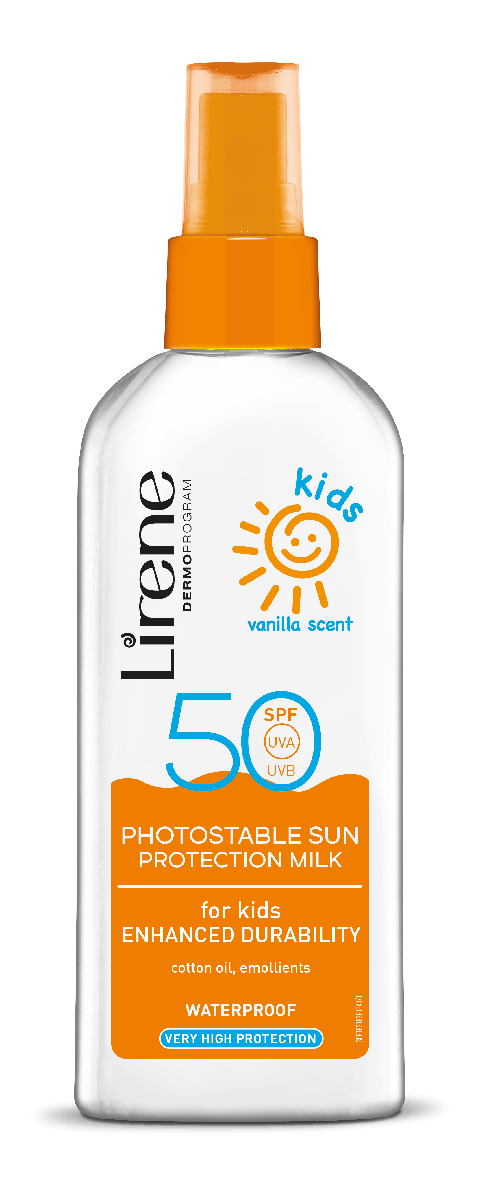 Lirene Emulsion With Vanilla For Kids SPF50 150 ml