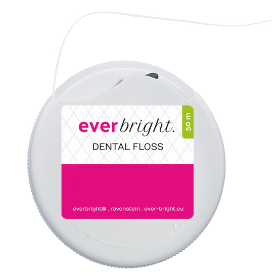 Everbright. Everbright Waxed Dental Floss Mint 50m